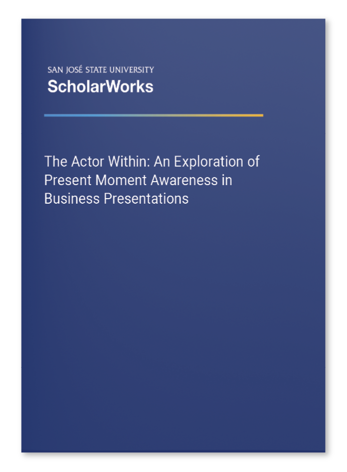 Billie Shepard M.A. Thesis - The Actor Within